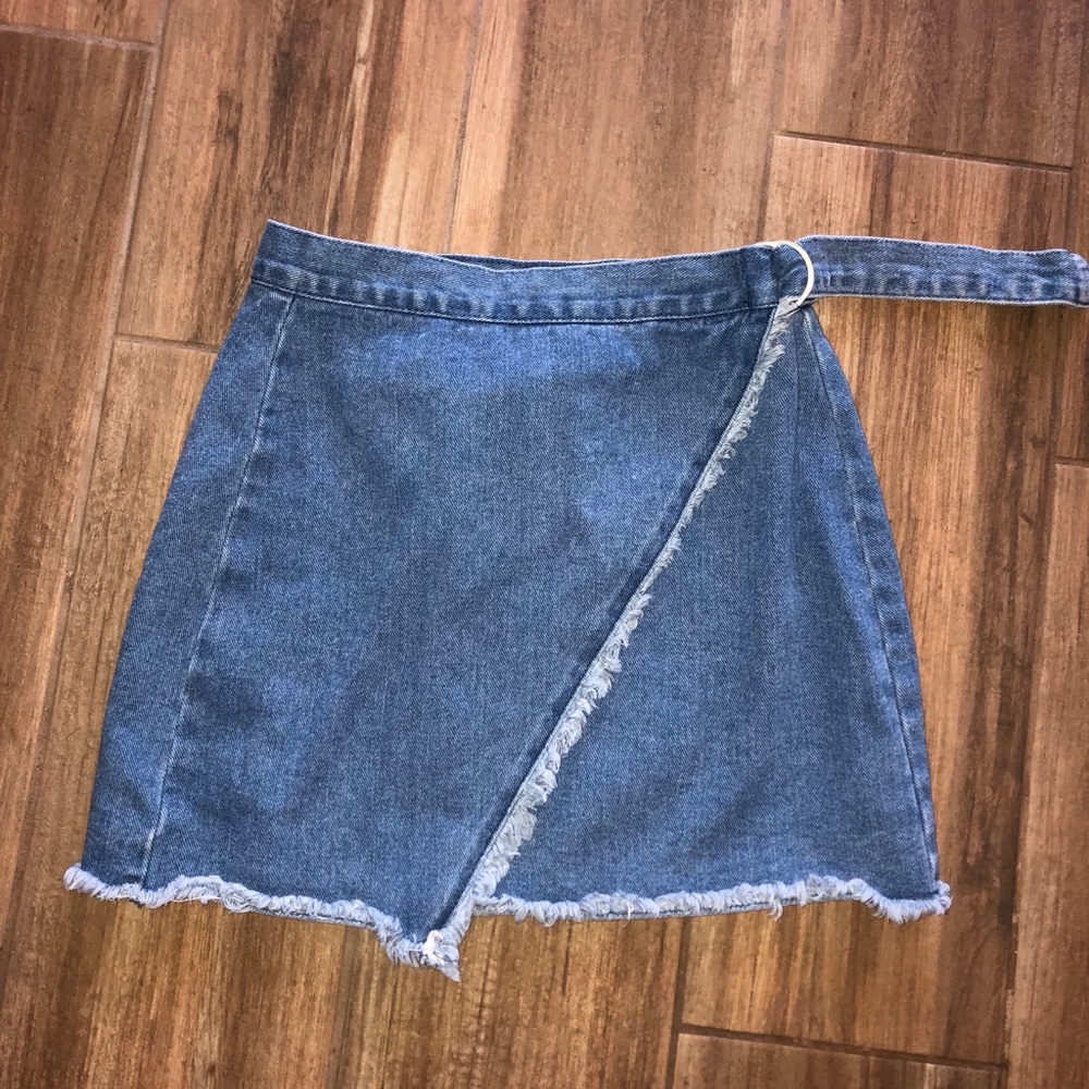 Packing Denim Skirt